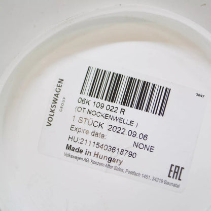 NEW AUDI A6 C7 OUTLET CAMSHAFT 06K109022R ORIGINAL