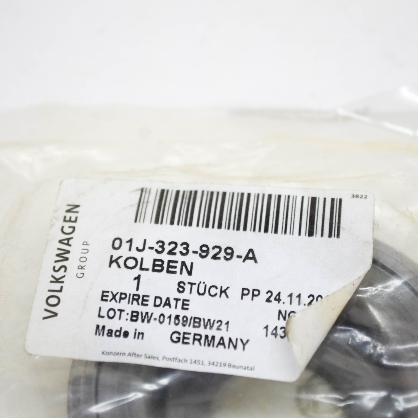 NEW AUDI A4 AVANT B8 TRANSMISSION PISTON RING 01J323929A ORIGINAL