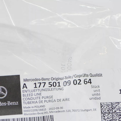 MERCEDES-BENZ A W177 Expansion Reservoir Vent Line A177501090264 NEW