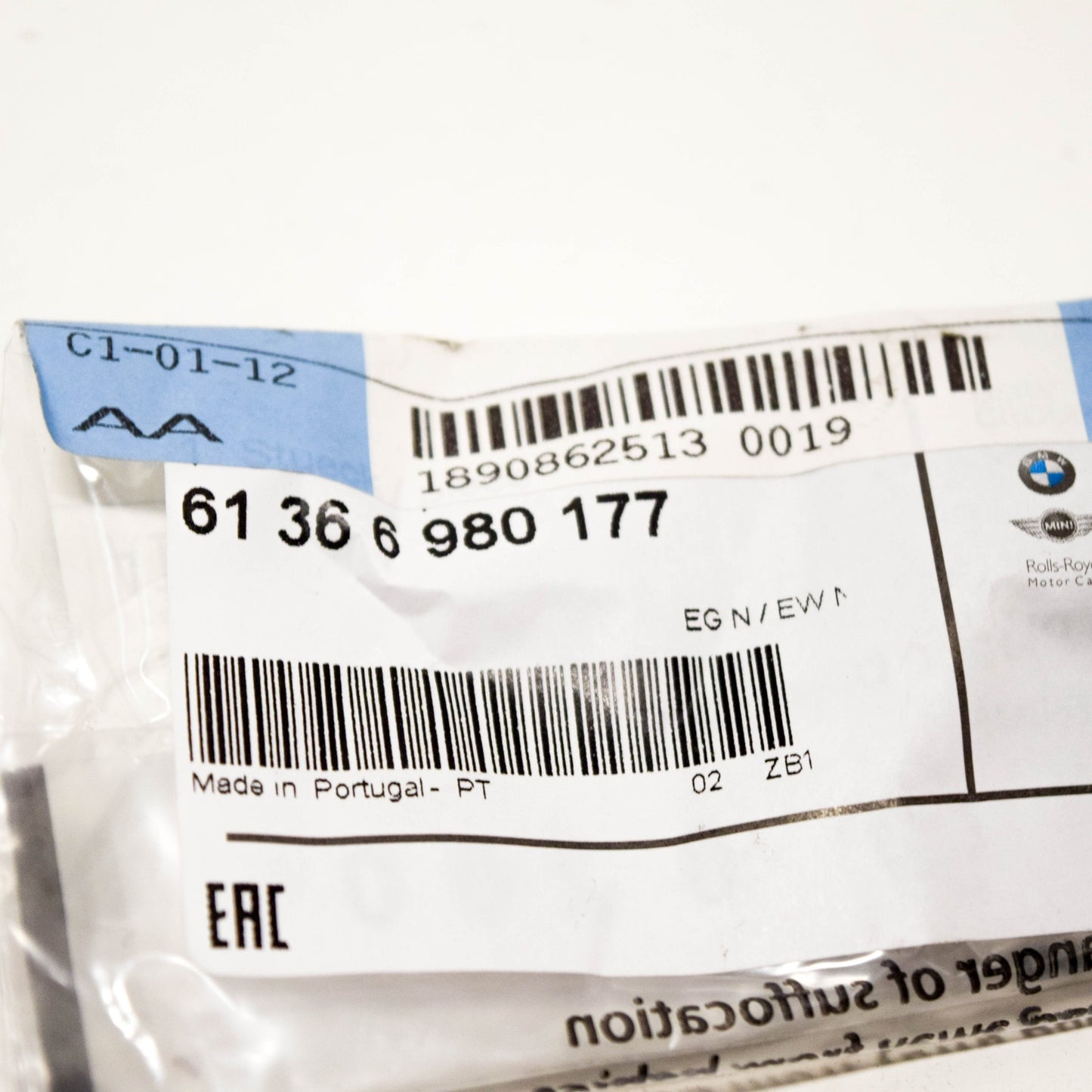 new bmw 1 e81 front windscreen wiper relay 61366980177 6980177 2010 original