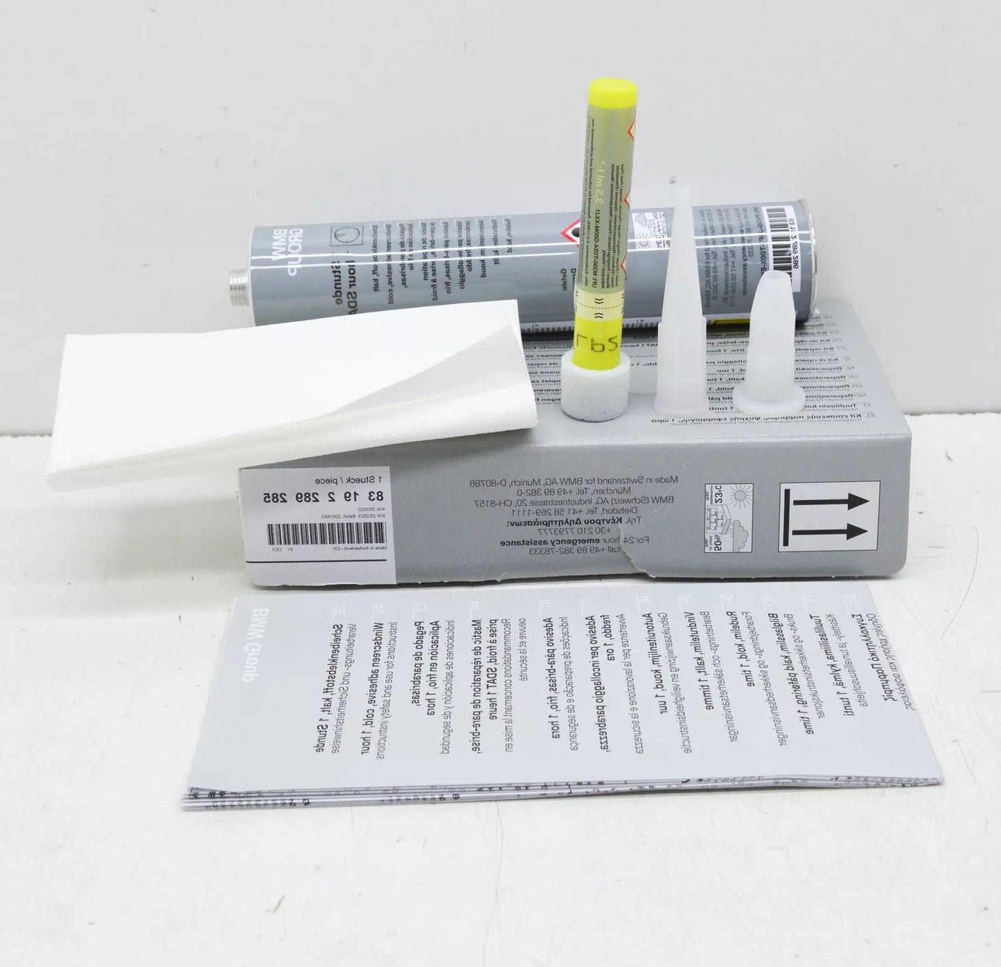 NEW BMW X3 E83 WINDOW GLASS GRAZING KIT 83192289285 ORIGINAL