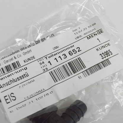 NEW BMW 3 E30 POWER BRAKE UNIT DEPRESSION T-CONNECTOR 34331113652 ORIGINAL