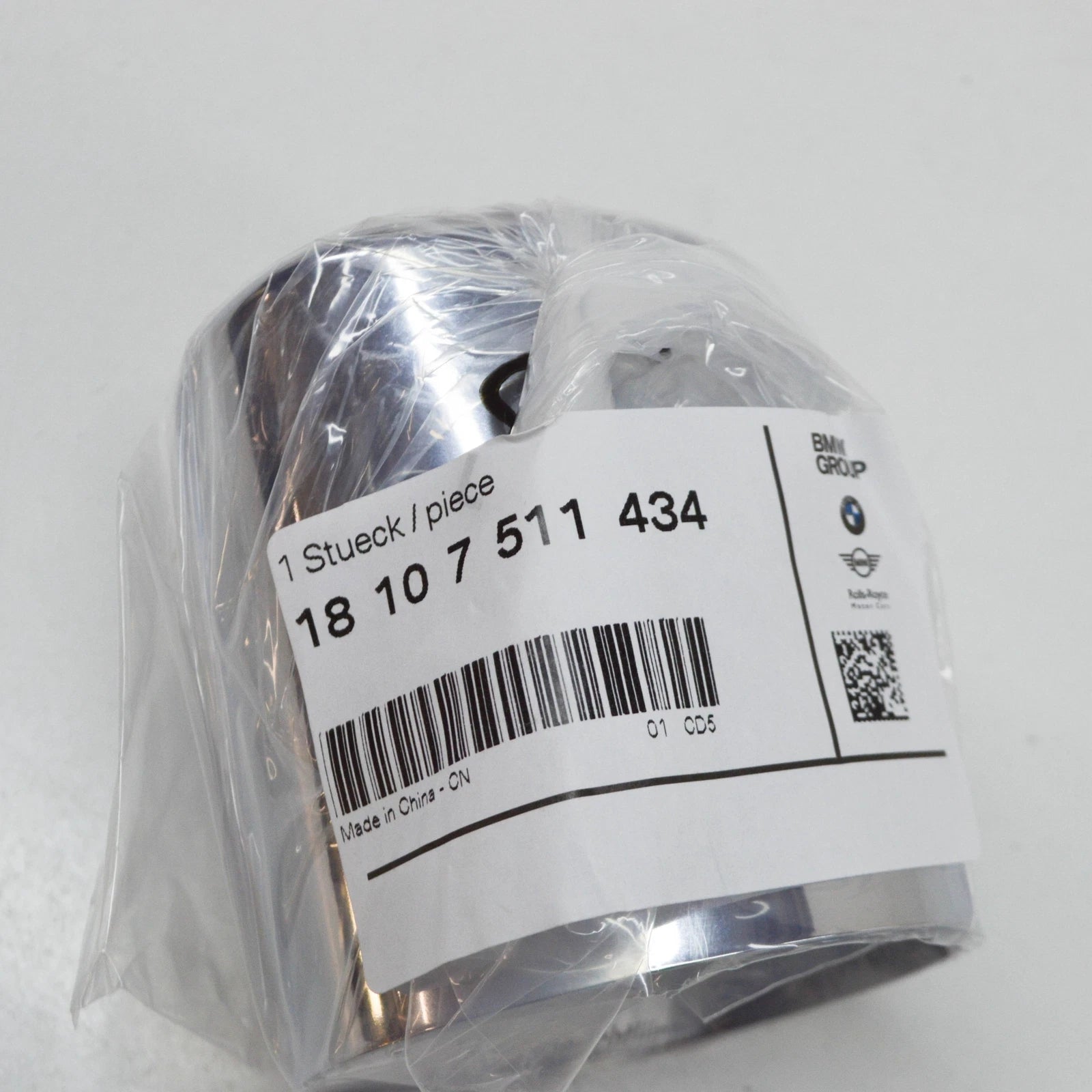 NEW BMW 3 E46 EXHAUST TAILPIPE TRIM CHROME RIGHT 18107511434 2.5 PETROL ORIGINAL