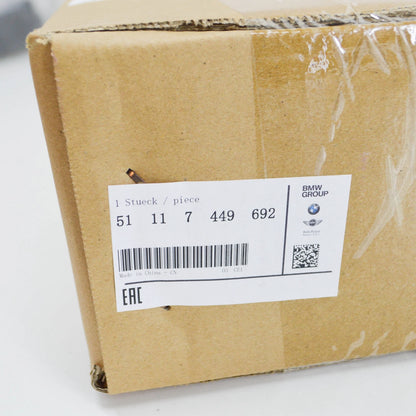 NEW BMW X5 G05 FRONT RIGHT FOG LIGHT TRIM 7449692 51117449692 ORIGINAL