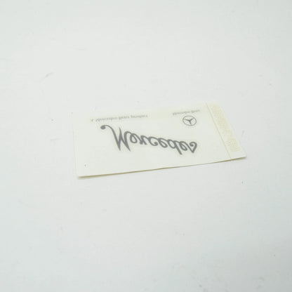 NEW MERCEDES-BENZ E W211 B-PILLAR NEAR MODEL PLATE STICKER A0045847438 ORIGINAL