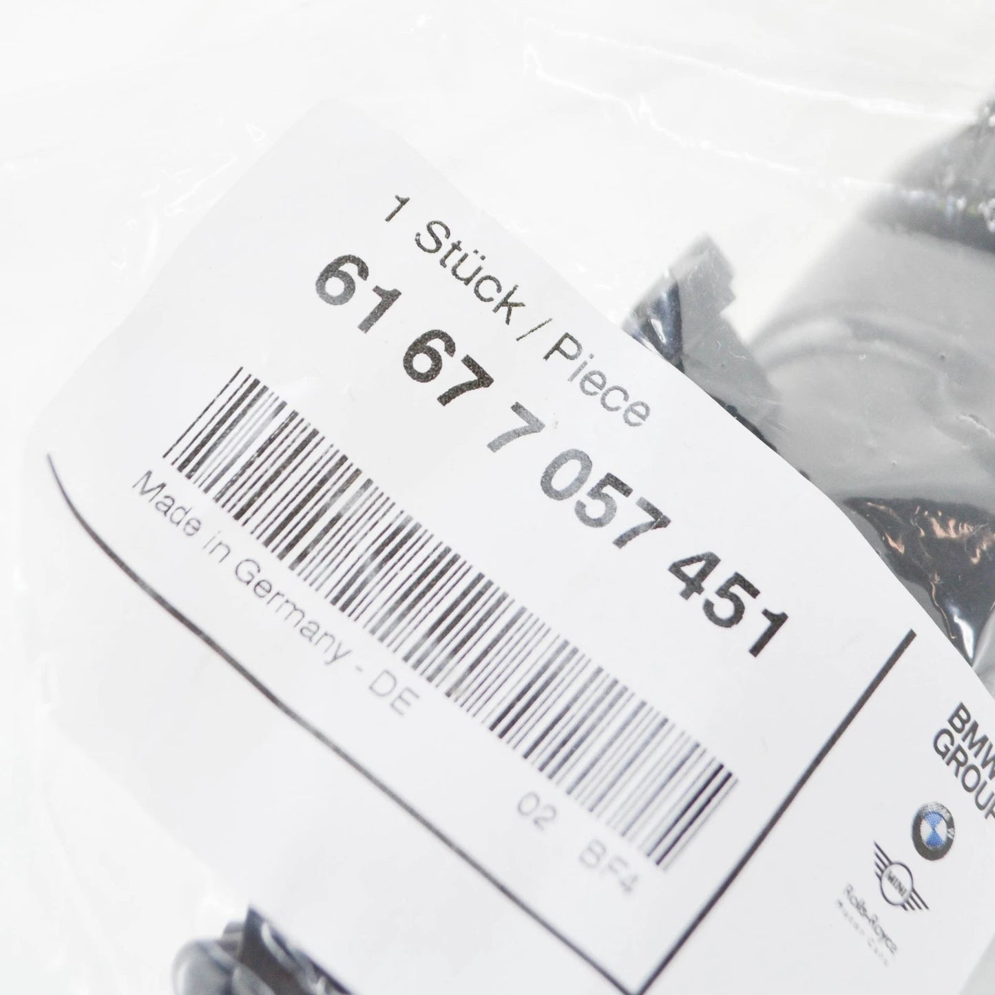 NEW BMW Z4 E85 LEFT HEADLIGHT WASHER NOZZLE 61677057451 7057451 2007 ORIGINAL