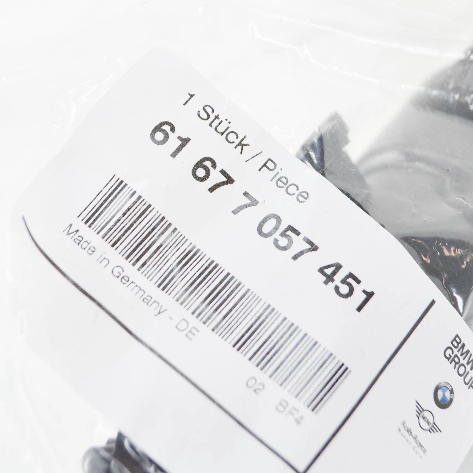 NEW BMW Z4 E85 LEFT HEADLIGHT WASHER NOZZLE 61677057451 7057451 2007 ORIGINAL