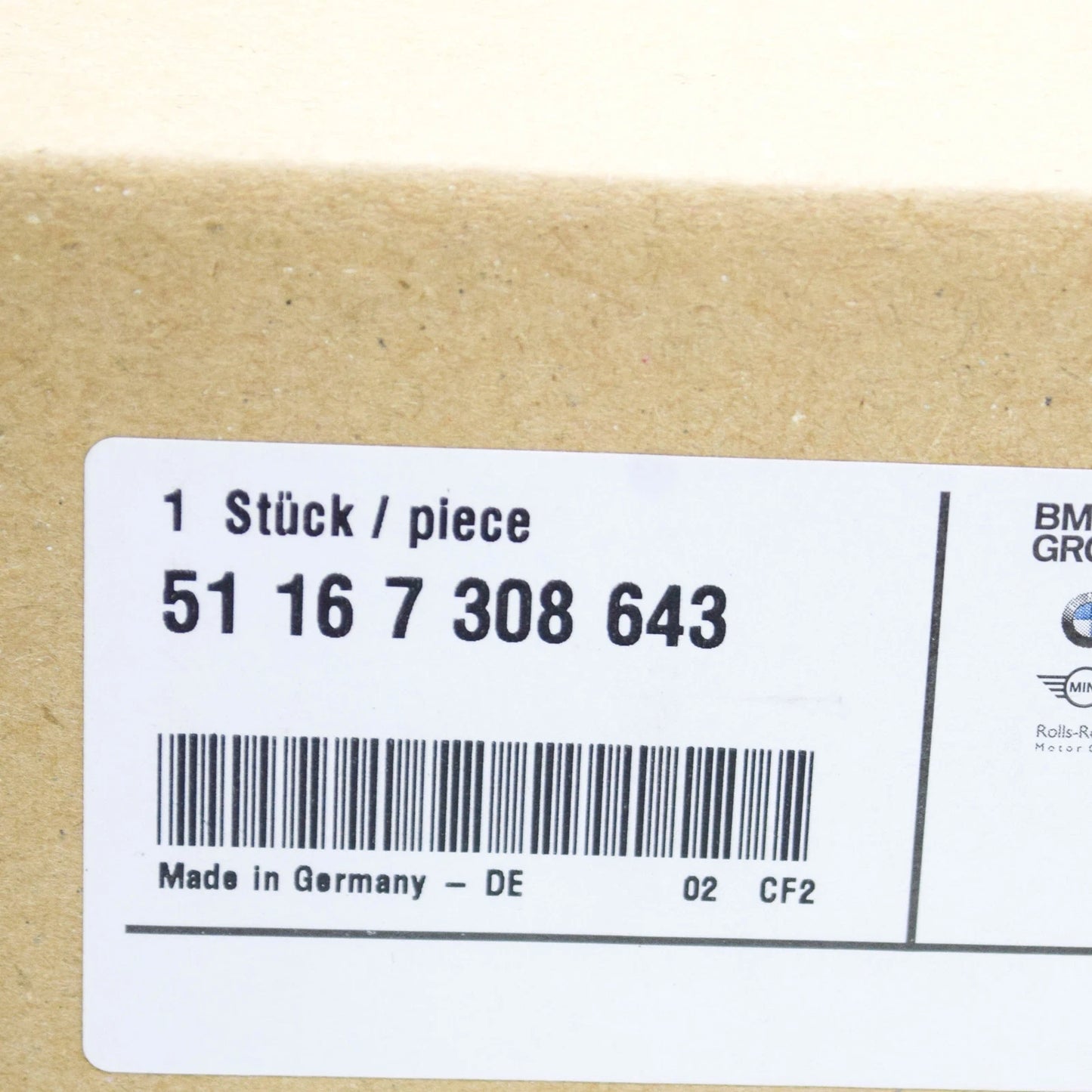 NEW BMW 5 GT F07 LEFT WING MIRROR SUPPORTING RING 51167308643 2015 ORIGINAL