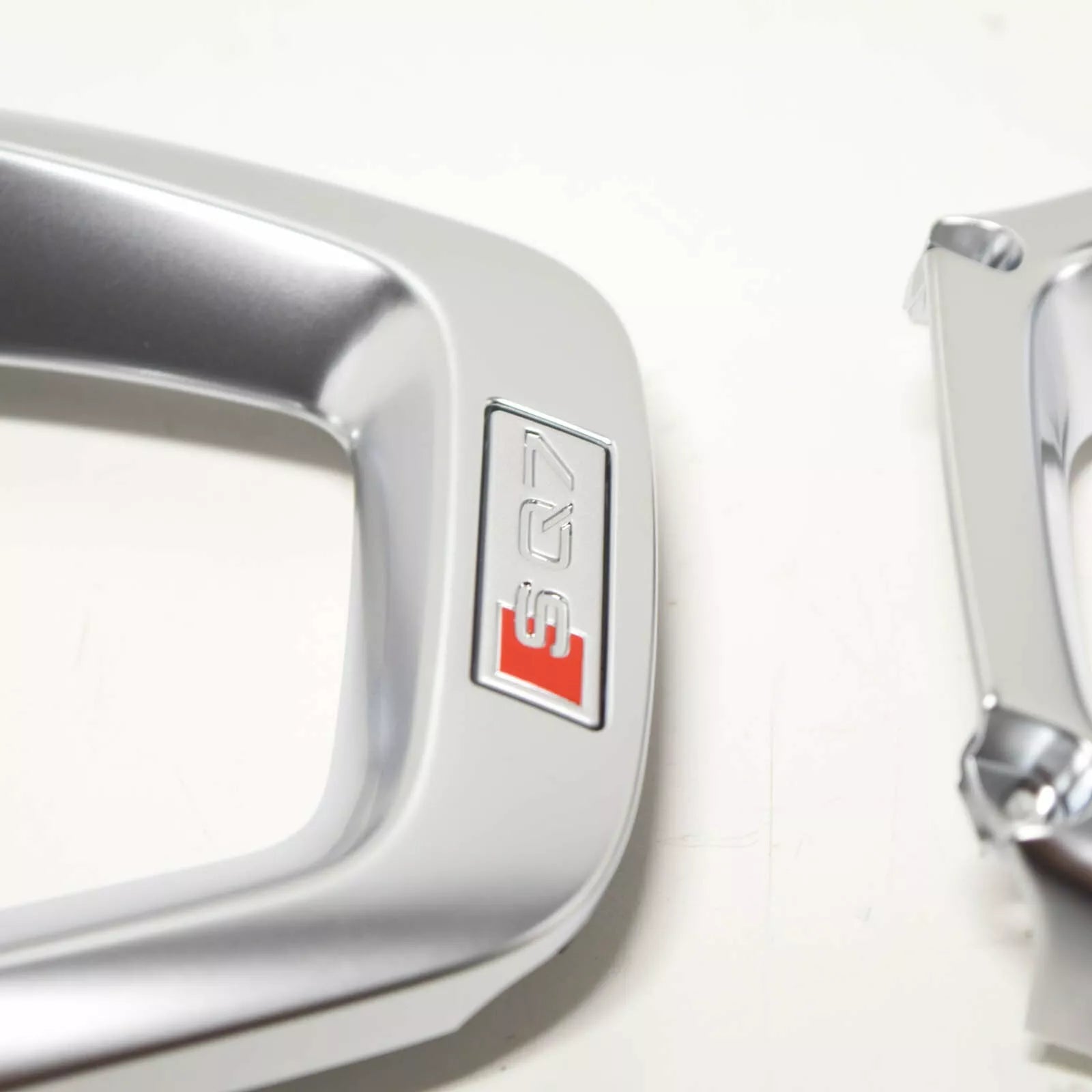 NEW AUDI Q7 4M STEERING WHEEL COVER S-LINE 4M0419659C3Q7 ORIGINAL