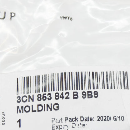 NEW VOLKSWAGEN TERAMONT REAR RIGHT BUMPER MOLDING 3CN853842B9B9 ORIGINAL