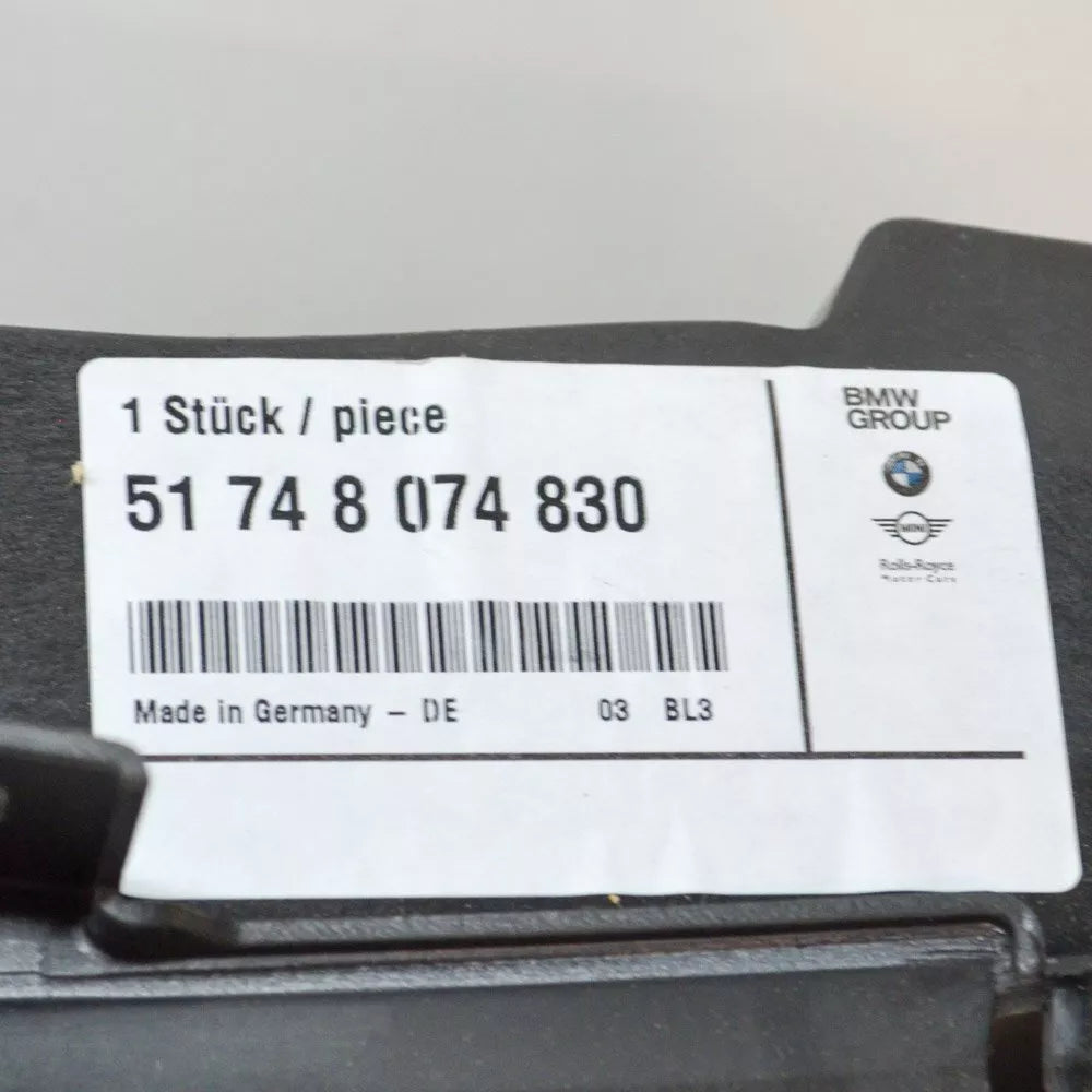 NEW BMW 8 CABRIO F91 M8 FRONT GRILLE M AIR DUCT LOWER 51748074830 ORIGINAL