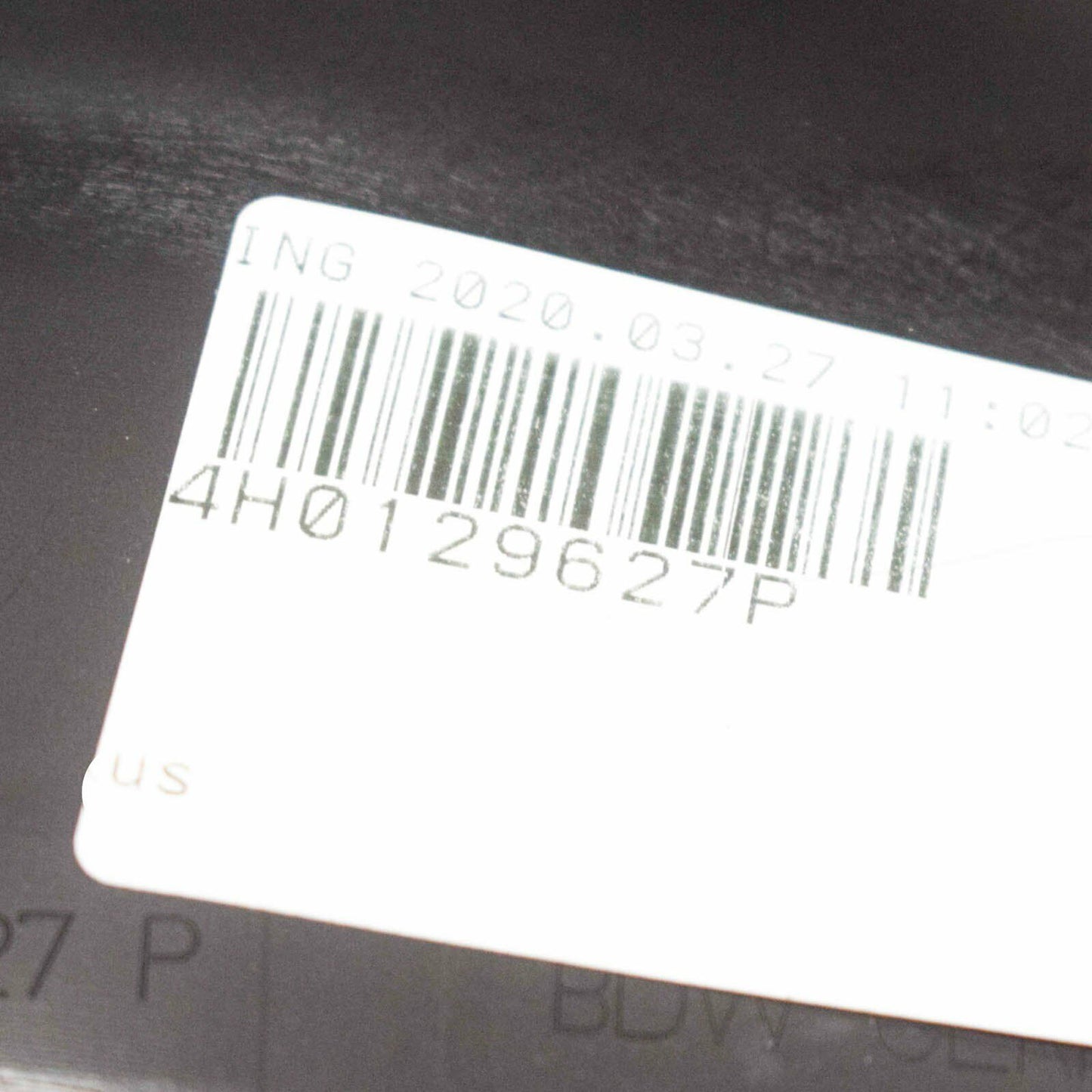 NEW AUDI A8 4H LEFT AIR INLET DUCT 4H0129627P ORIGINAL