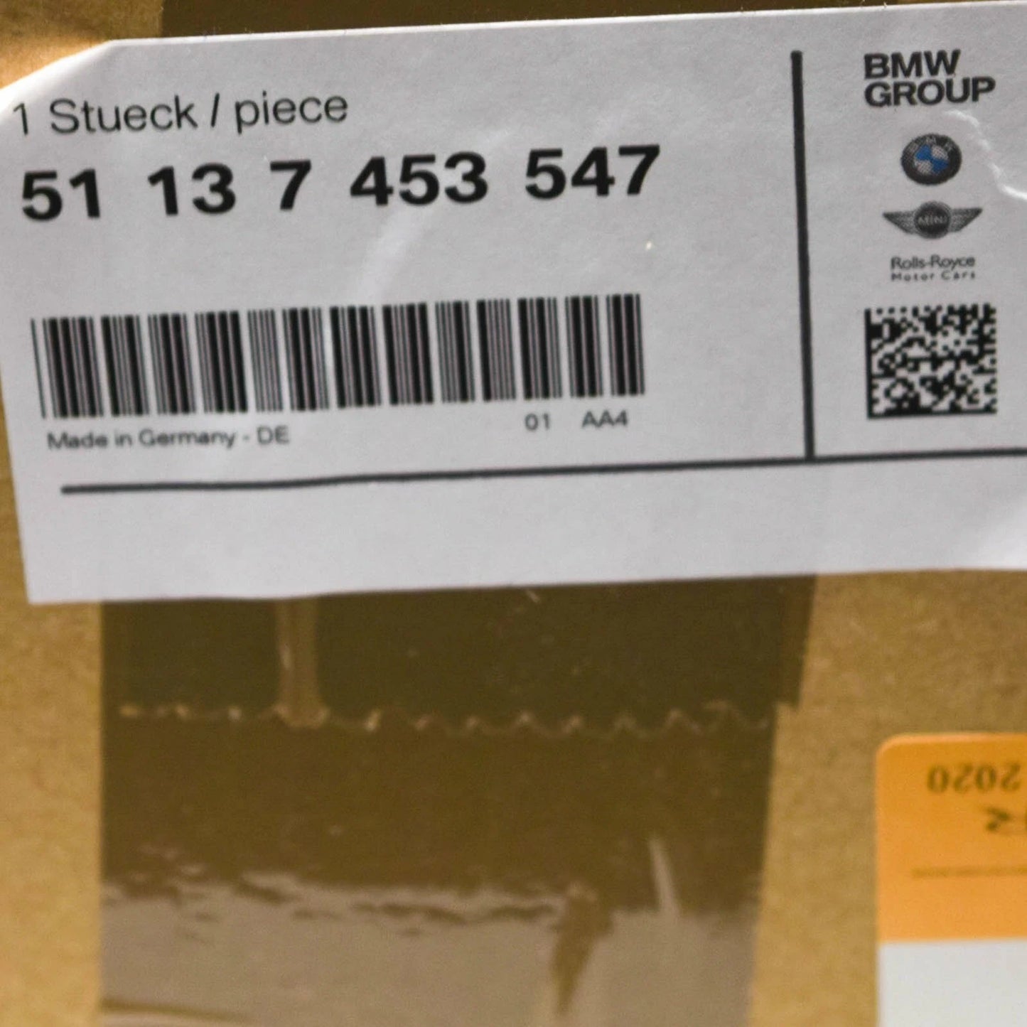 NEW BMW I3 I01 LEFT A COLUMN COVER TRIM 51137453547 ORIGINAL