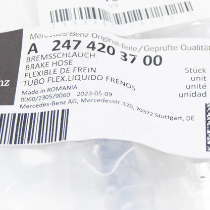 NEW MERCEDES-BENZ GLA H247 AMG FRONT LEFT BRAKE HOSE A2474203700 ORIGINAL