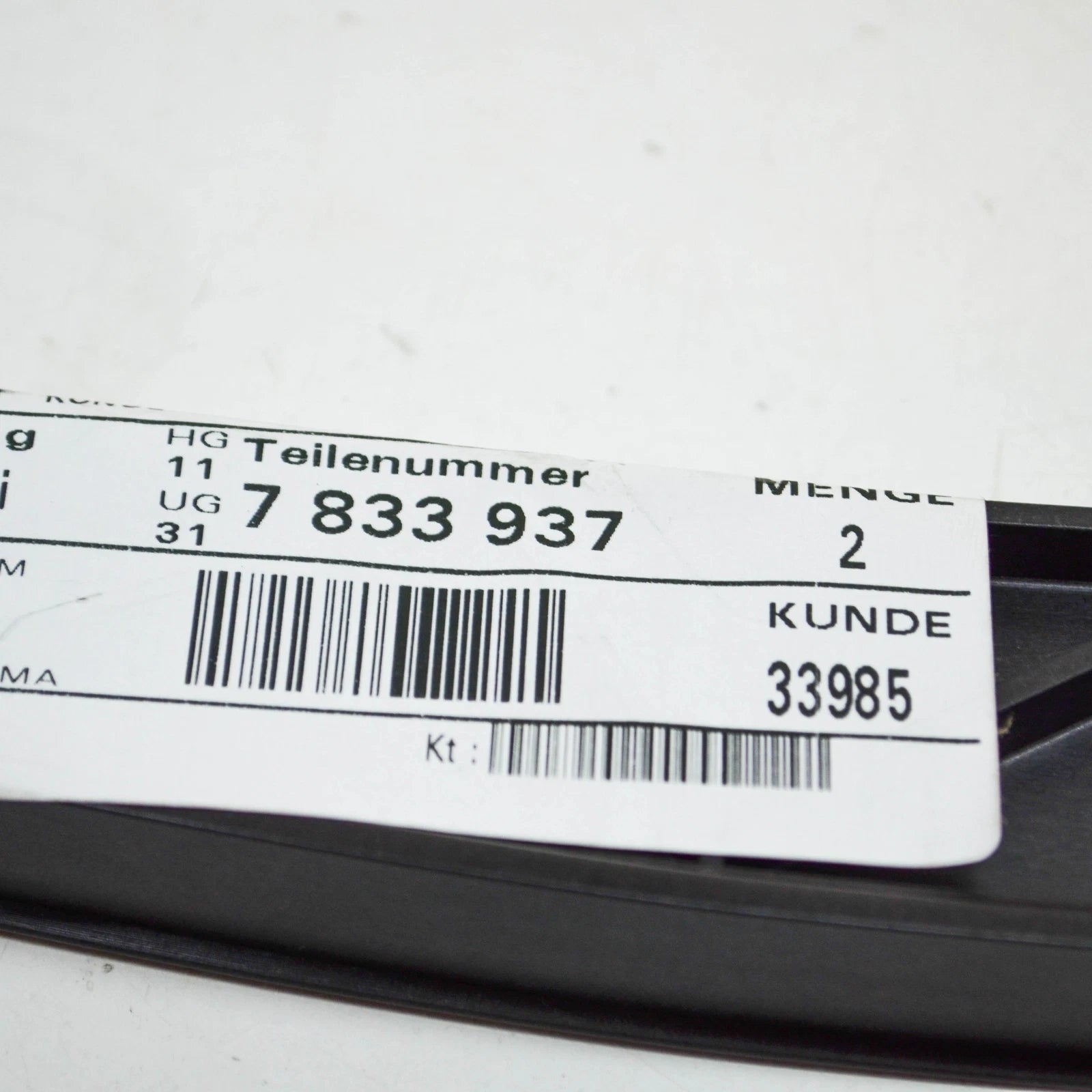 NEW BMW M5 E60 TIMING GEAR GUIDE RAIL 11317833937 7833937 ORIGINAL