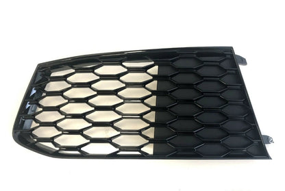 NEW AUDI RS7 FRONT BUMPER LEFT AIR GUIDE GRILL GLOSS BLACK 4G8807681FT94