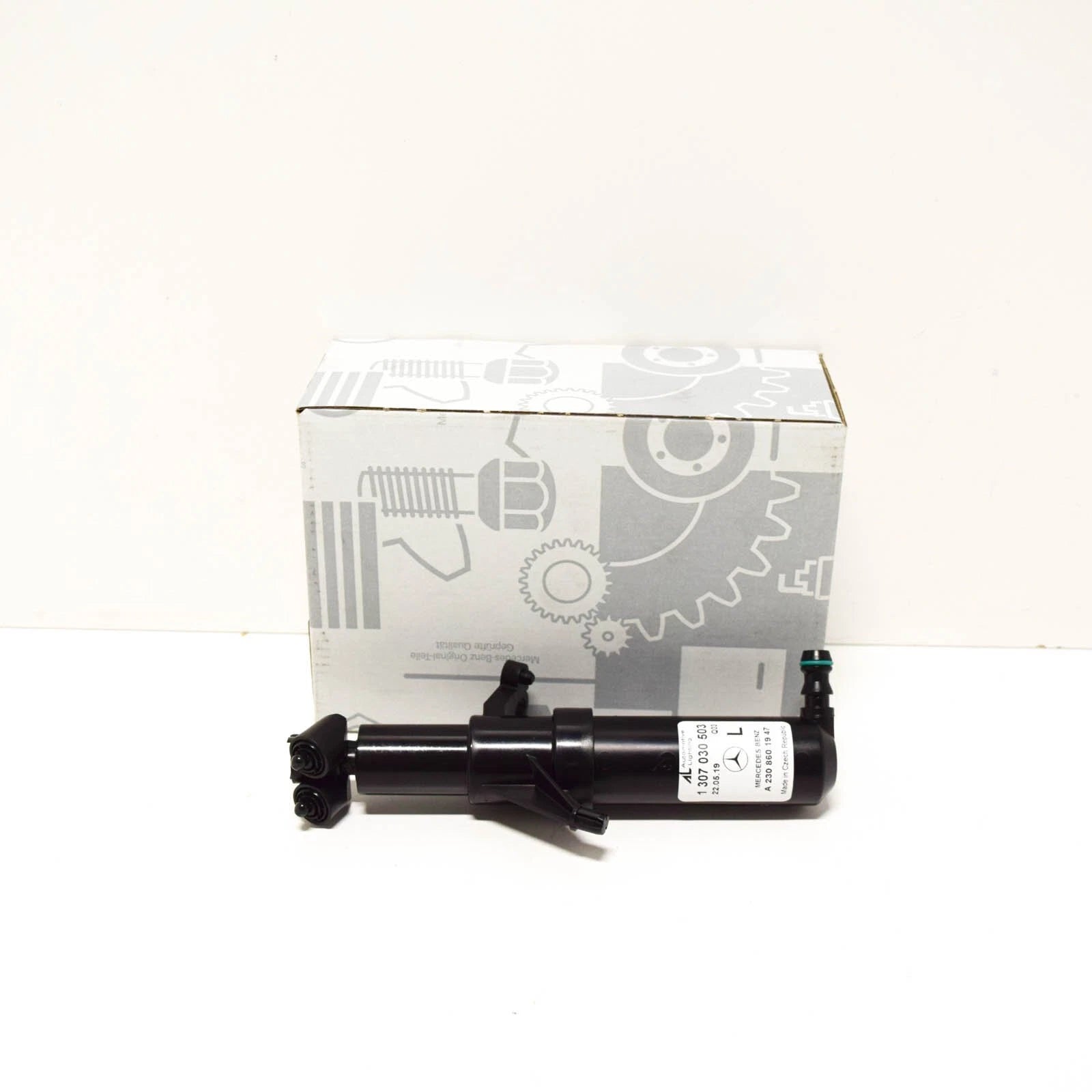 NEW MERCEDES-BENZ SL R230 LEFT SIDE HEADLAMP WASHER A2308601947 ORIGINAL