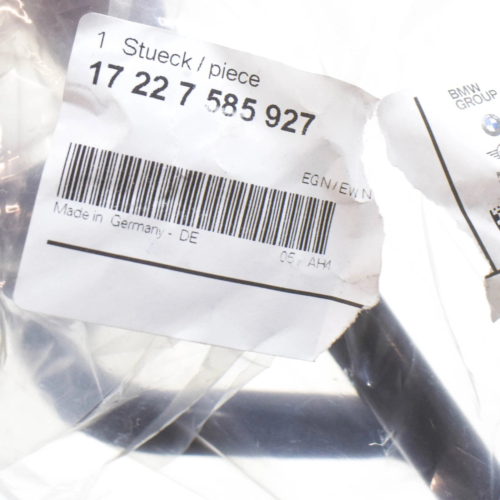 NEW BMW Z4 ROADSTER E89 ENGINE OIL COOLER LINE PIPE 17227585927 7585927 ORIGINAL