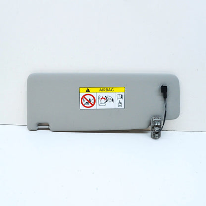 NEW VW TIGUAN AD FRONT RIGHT SUN VISOR STORM GREY LHD 5TA857552AASX4 ORIGINAL