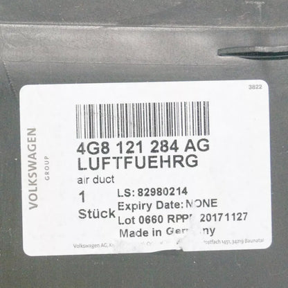 NEW AUDI A7 4G AIR BAFFLE DUCT DEFLECTOR 4G8121284AG