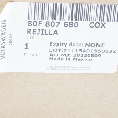 NEW AUDI Q5 FY FRONT BUMPER RIGHT AIR GUIDE GRILLE 80F807680COX