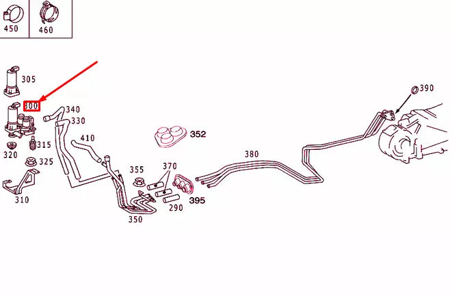 NEW MERCEDES-BENZ S W220 ELECTROMAGNETIC WATER VALVE A2208300284