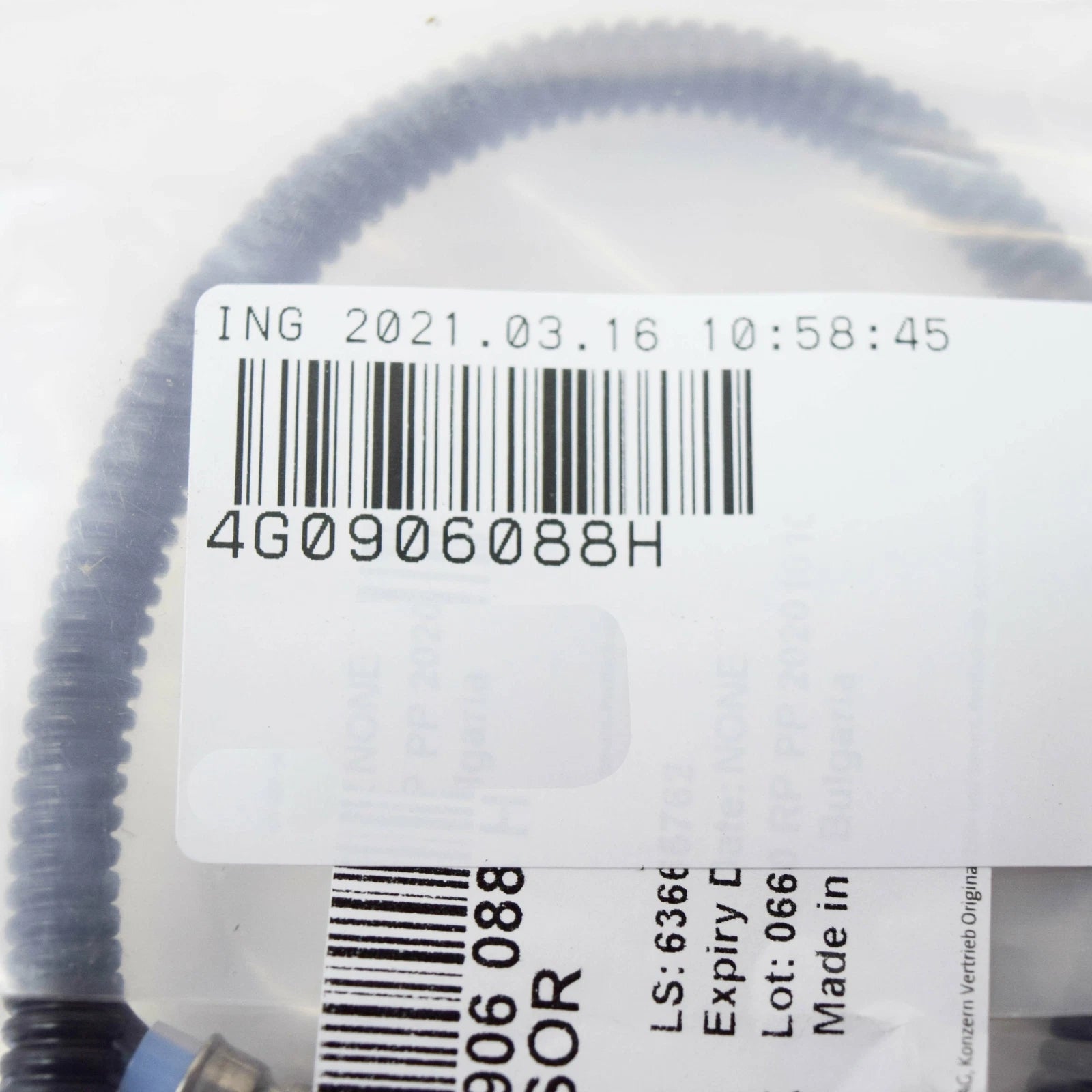 NEW AUDI A6 8G C7 EXHAUST GAS TEMPERATURE SENSOR 4G0906088H