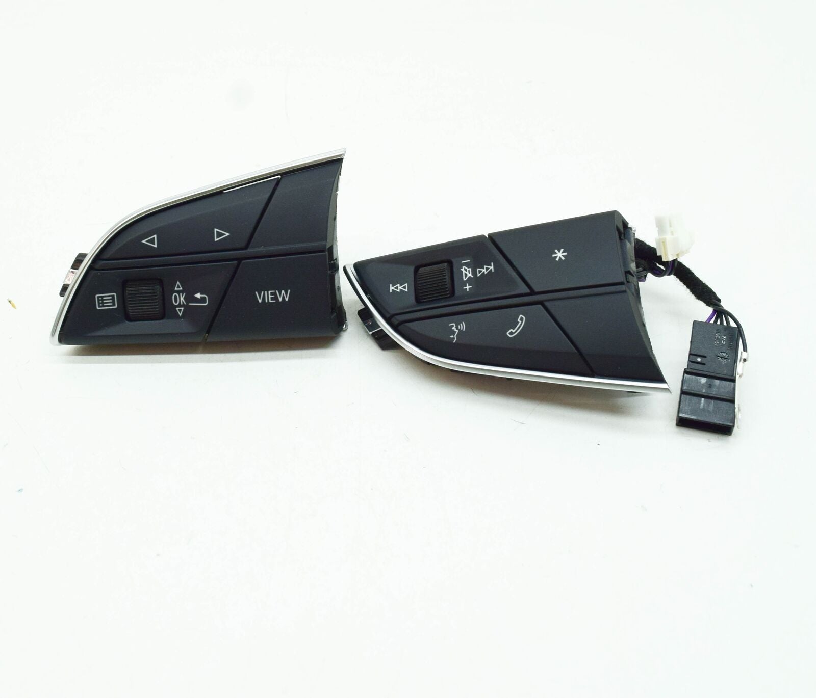 NEW AUDI Q7 4M STEERING WHEEL BUTTONS 4M8951523J ORIGINAL