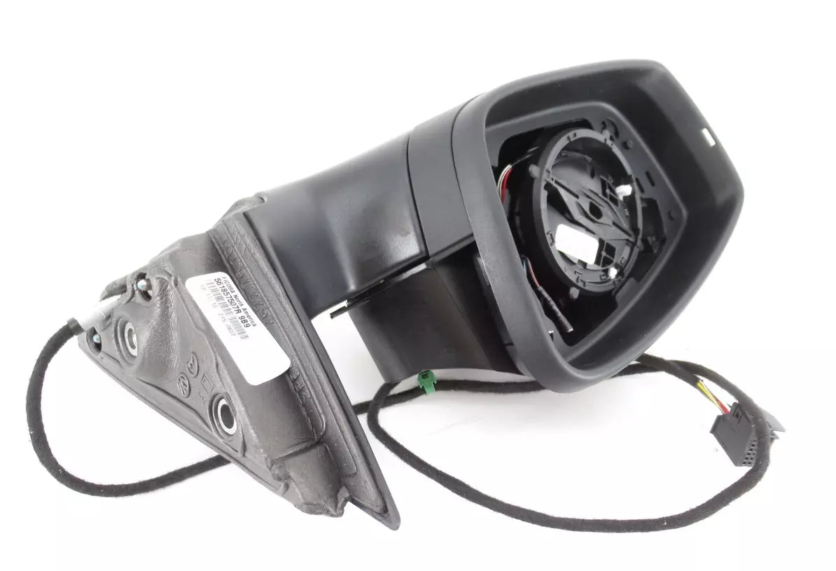 NEW VW PASSAT B8 FRONT LEFT DOOR EXTERIOR MIRROR HOUSING 561857507R9B9 ORIGINAL