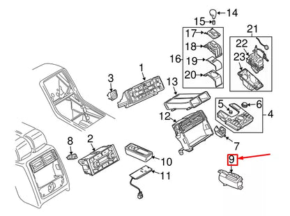 NEW AUDI A8 D3 4E ENGINE START / STOP SWITCH LHD 4E1905217C