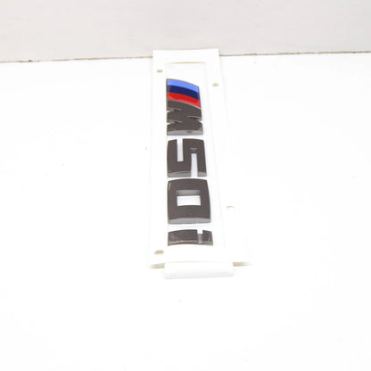 NEW BMW X5 G05 REAR TAILGATE BOOTLID BADGE M 8092663 51148092663 ORIGINAL