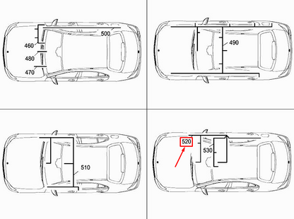 new mercedes-benz e w213 touchpad electrical wiring harness a2135402814 original