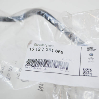 NEW BMW 4 GRAN COUPE F36 REAR FUEL FEED LINE 16127351668 7351668 ORIGINAL