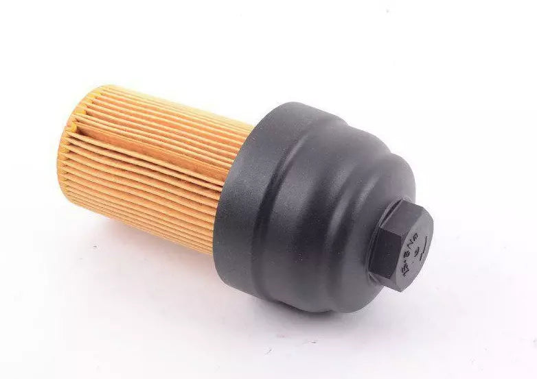 NEW VW TOUAREG 7P ENGINE OIL FILTER HOUSING COVER CAP 06E115433C ORIGINAL