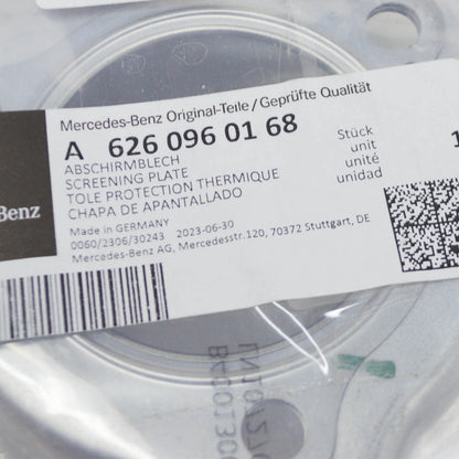 NEW MERCEDES-BENZ C W205 TURBOCHARGER SHIELD A6260960168 ORIGINAL