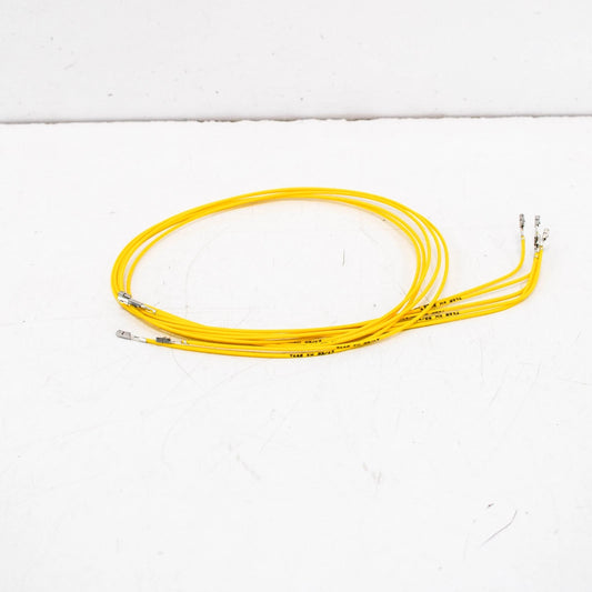 NEW VOLKSWAGEN GOLF MK5 CONNECTOR X5 REPAIR WIRE SET YELLOW 000979009EA ORIGINAL