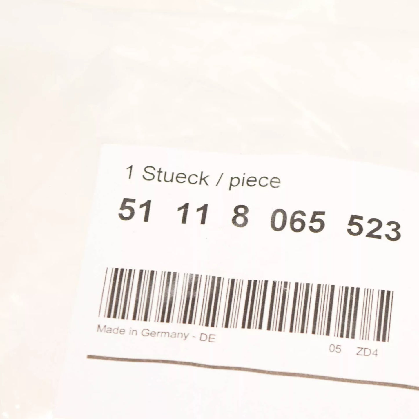 NEW BMW 3 F80 M3 FRONT LEFT BUMPER SPLITTER 8065523 51118065523 ORIGINAL