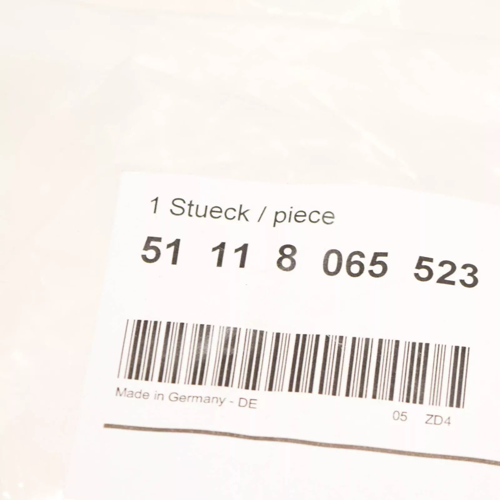 NEW BMW 3 F80 M3 FRONT LEFT BUMPER SPLITTER 8065523 51118065523 ORIGINAL