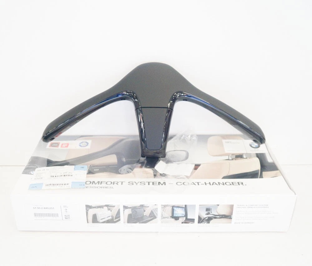 NEW BMW X5 F15 HEADREST COAT HANGER ATTACHMENT 51952449251 2449251 ORIGINAL