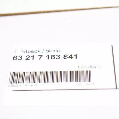 NEW BMW 3 E90 REAR LEFT INNER TAILLIGHT BULB SOCKET 63217183841 ORIGINAL