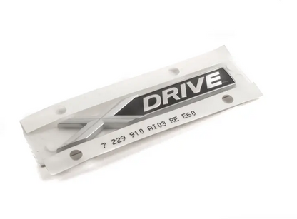 new bmw 5 e60 front right wing x drive badge 51147229910 7229910 original