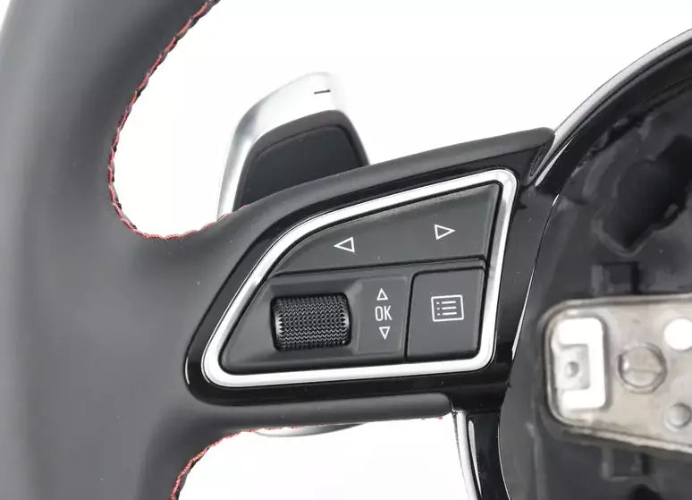 NEW AUDI A3 S3 8V MULTIFUNCTION STEERING WHEEL 8V0419091ABIWG ORIGINAL