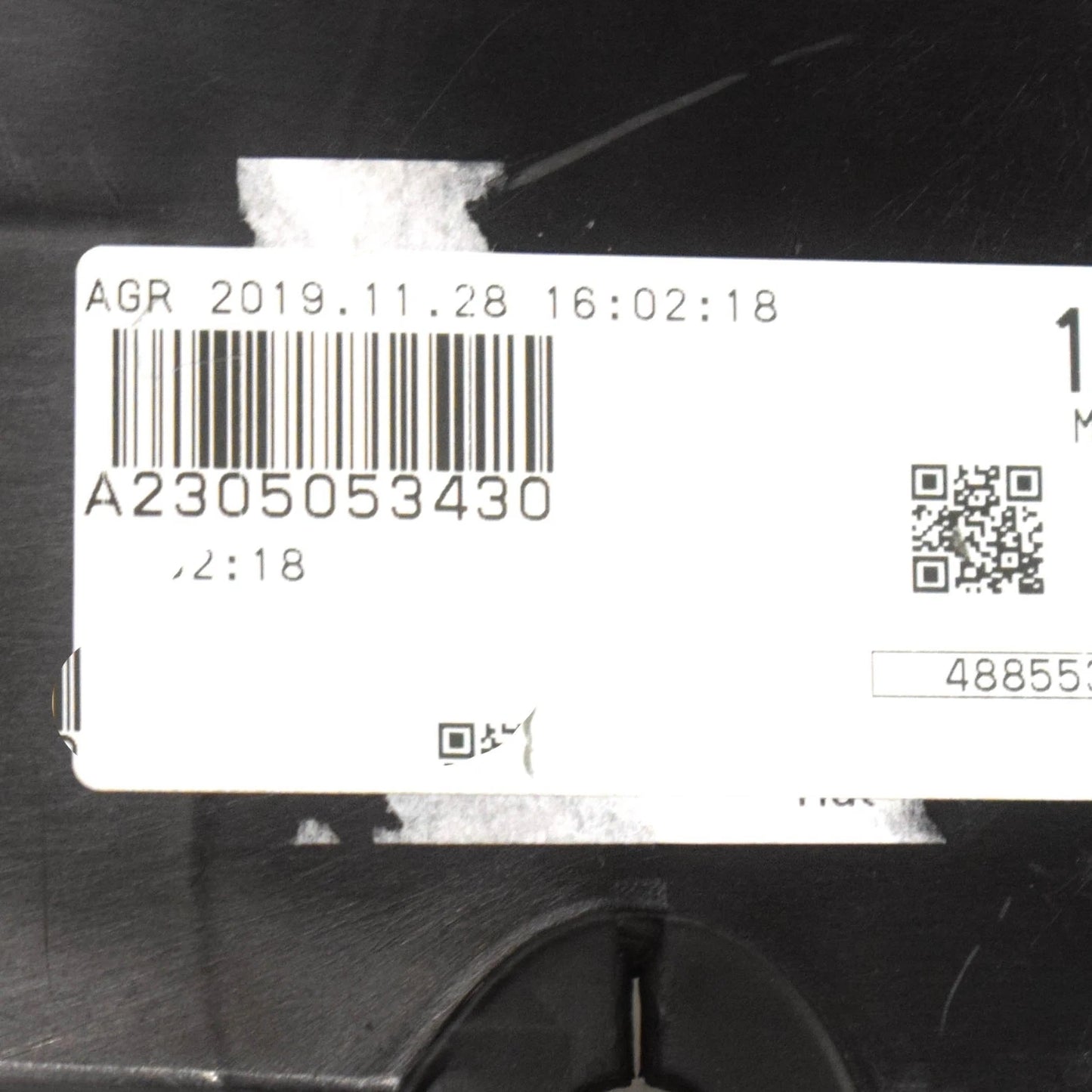 NEW MERCEDES-BENZ SL R230 RIGHT AIR BAFFLE A2305053430 ORIGINAL