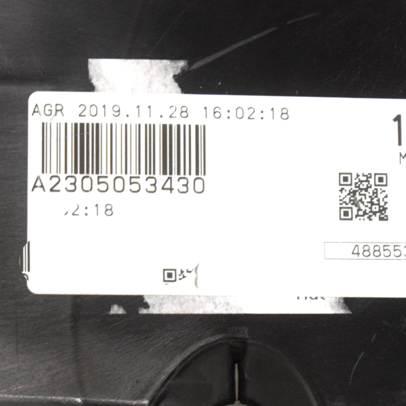 NEW MERCEDES-BENZ SL R230 RIGHT AIR BAFFLE A2305053430 ORIGINAL