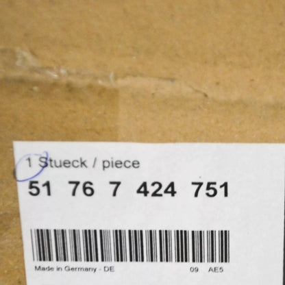 NEW BMW X2 F39 ENGINE HOOD TOP LEFT SIDE PANEL SEAL 51767424751 ORIGINAL