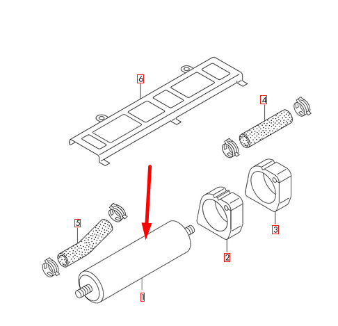 NEW AUDI A7 4G FUEL FILTER 8T0127401A 3.0 TDI QUATTRO ORIGINAL