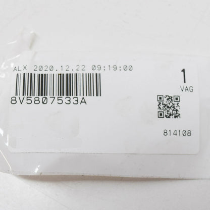 NEW AUDI A3 8V FRONT LEFT BUMPER MOLDING STRIP TRIM S-LINE 8V5807533A