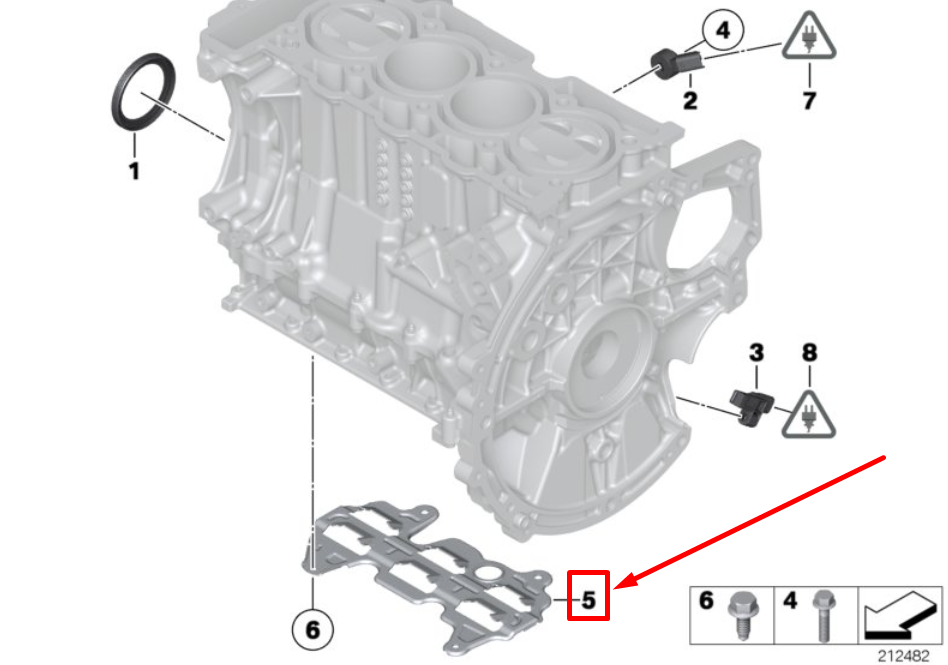 new mini countryman r60 engine oil deflector 11137579017 7579017 original