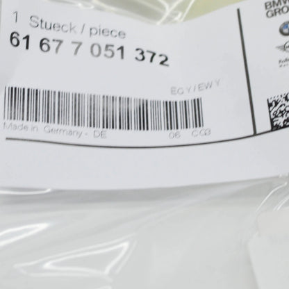 NEW BMW 6 CABRIO E64 HEADLIGHT WASHER HOSE 61677051372 7051372 ORIGINAL