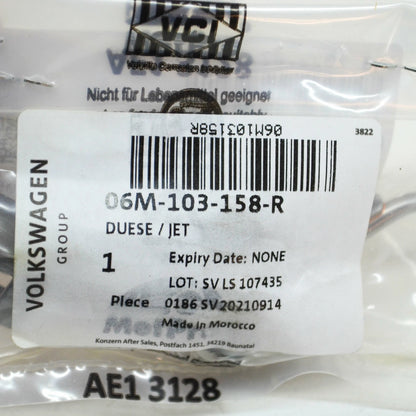NEW VOLKSWAGEN TOUAREG CR OIL SPRAY JET 06M103158R